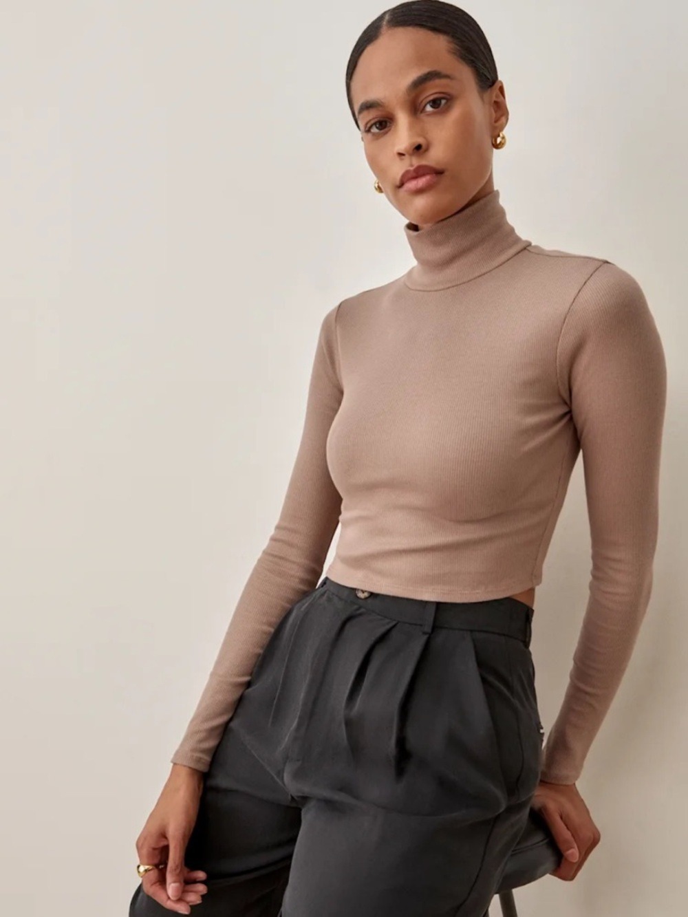 REFORMATION ‘Davy’ Ribbed Crop Top - Picture 14 of 14